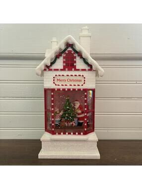 Christmas Village / Santa's Workshop - LED Lightup Storefront - Model 22cd20336